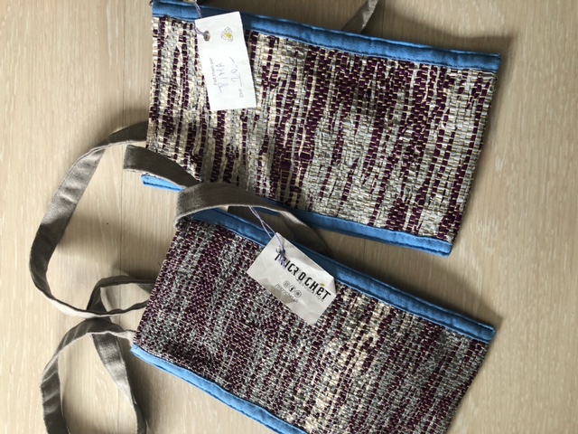 Porte-téléphone tissé à la main