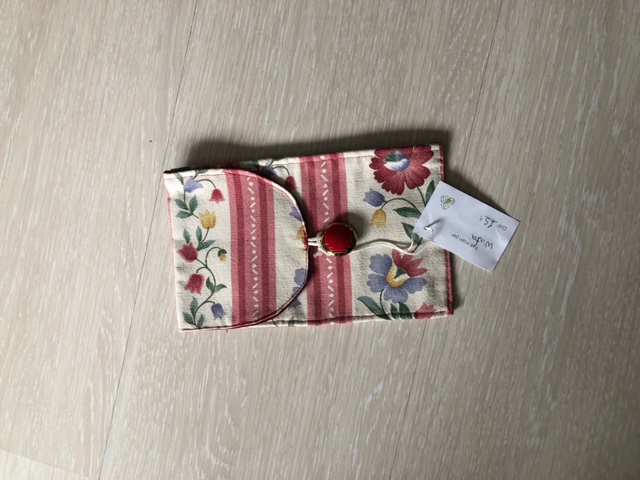 Etui à lunettes en tissu recyclé