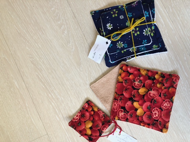 Trios de lavettes éco-responsables