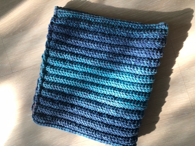 Trousse crochetée main