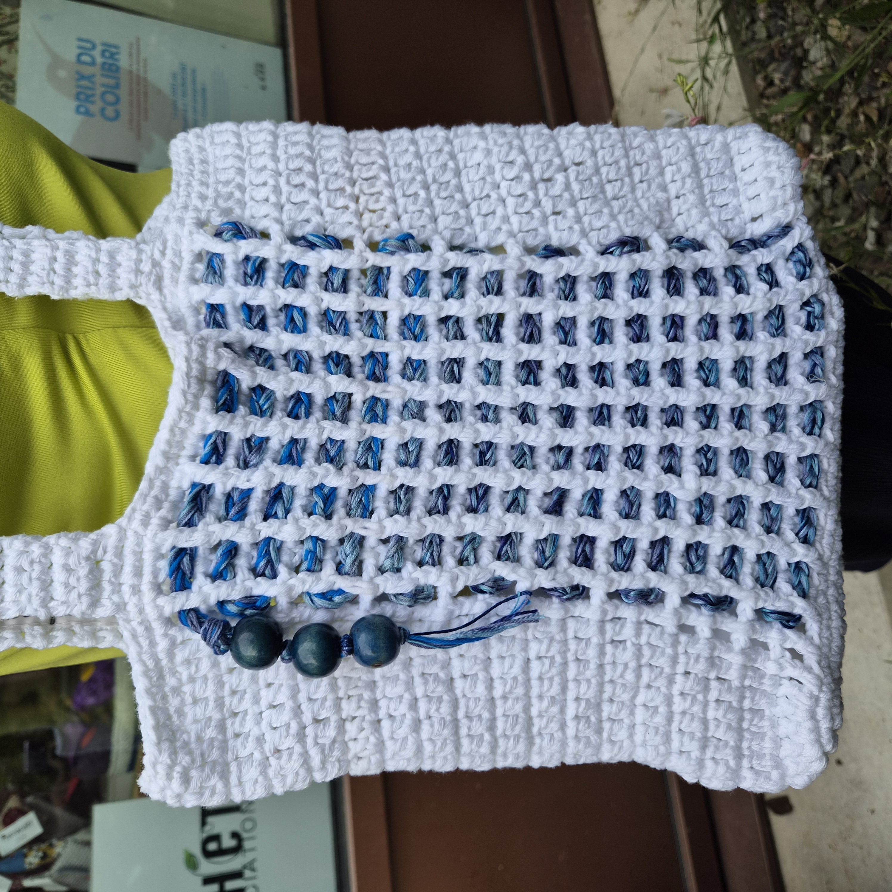 Sac bandoulière au crochet
