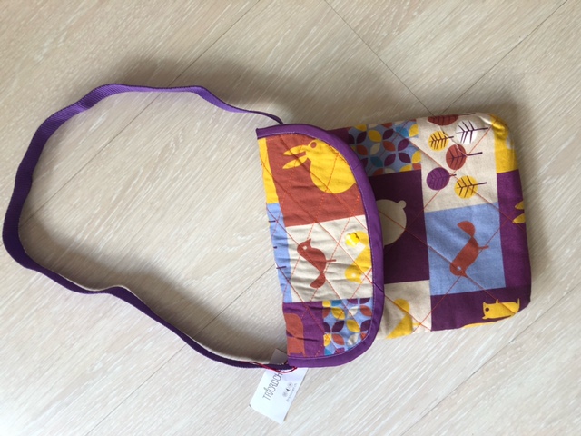 Petit sac bandoulière en coton fantaisie