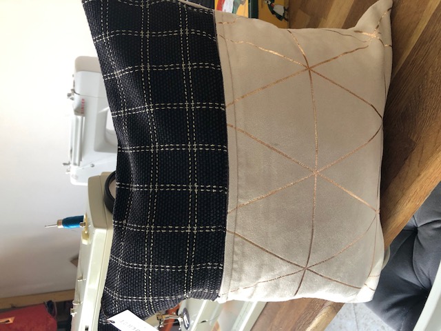 Housse de coussin "glamour"