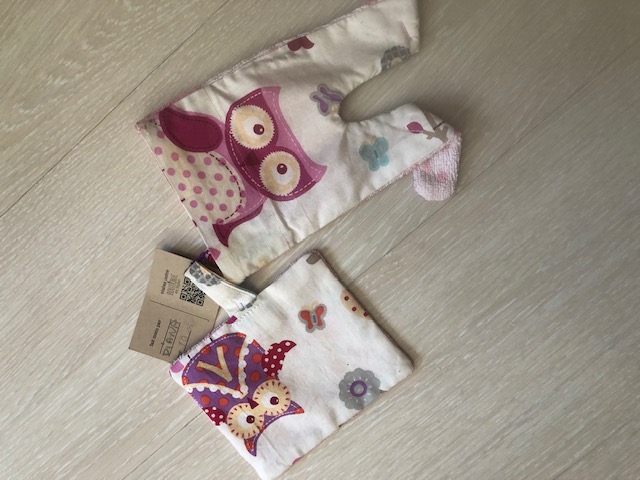 Duo de lavette/gant pour bébé